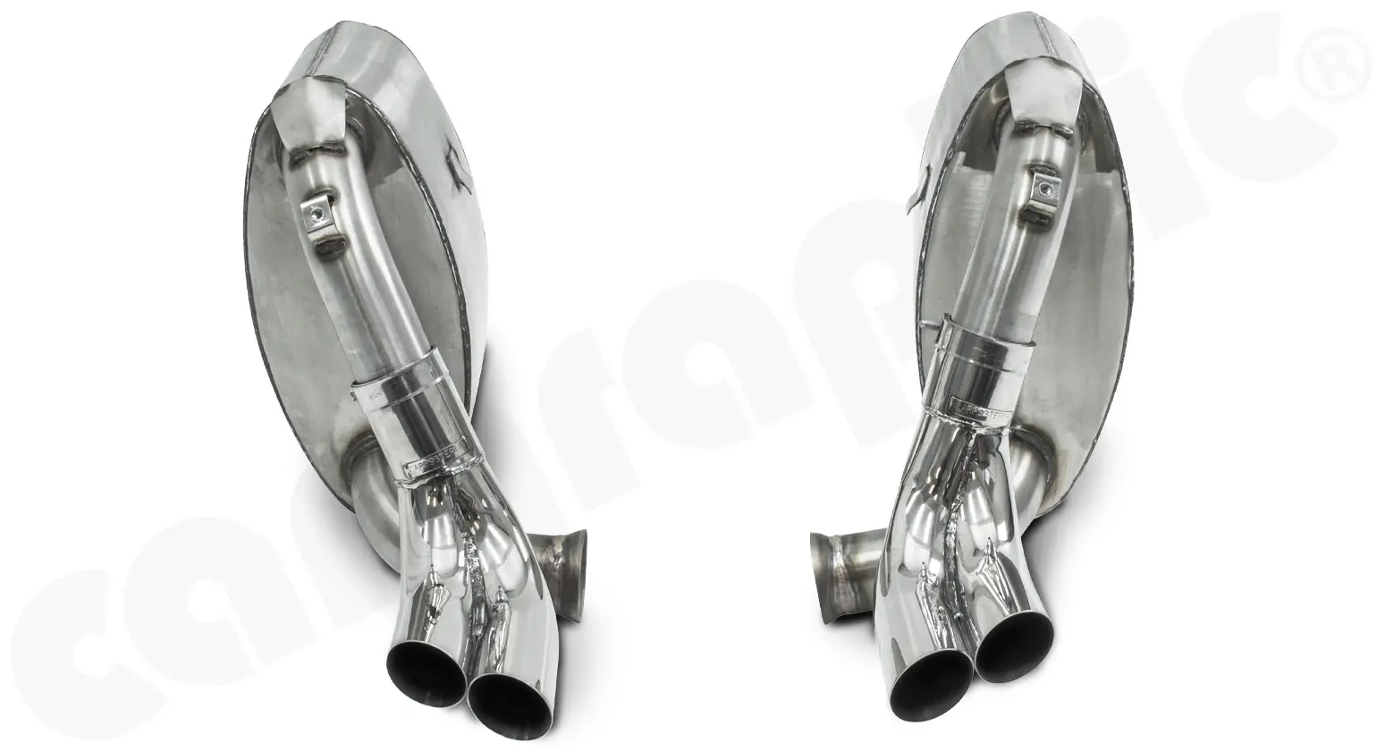 CARGRAPHIC Doppel Endrohrsatz für Porsche 993 Turbo günstig