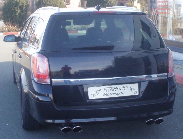 Friedrich Motorsport Duplexanlage für Opel Astra H