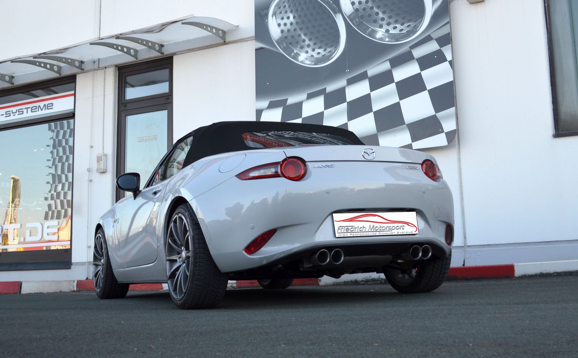 Friedrich Motorsport Duplex-Endschalldämpfer MX-5