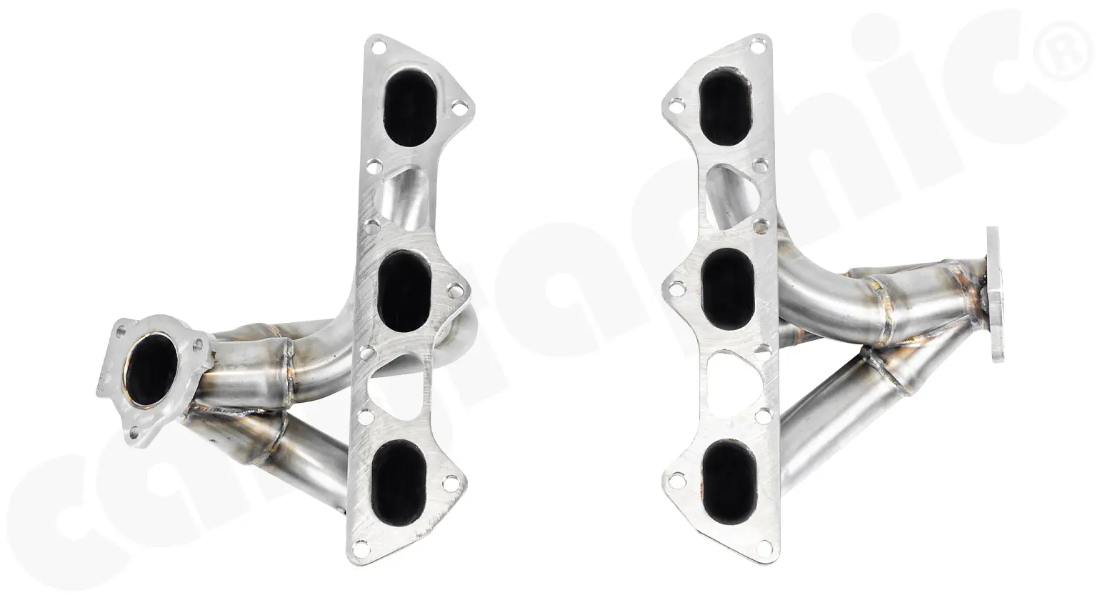 CARGRAPHIC Fächerkrümmer für Porsche 996 997 Turbo Bild