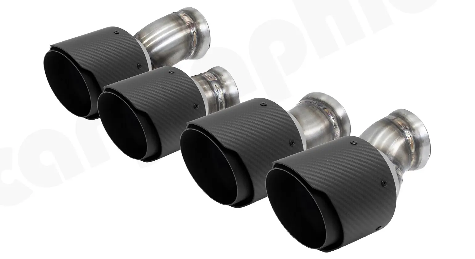 CARGRAPHIC Doppelendrohrsatz für Porsche Panamera 970.1 Foto