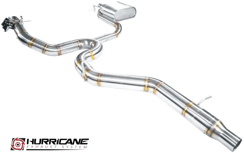 Hurricane 3,5 Zoll Abgasanlage für Cupra Leon ST 310 Foto