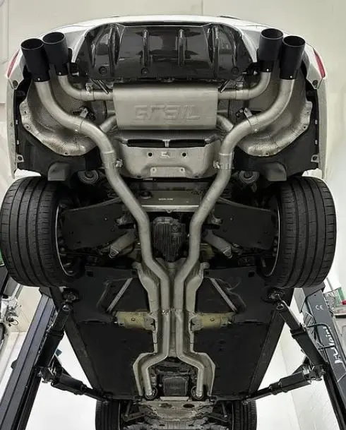 Grail Komplettanlage BMW F90 M5 3-Zoll ECE Foto