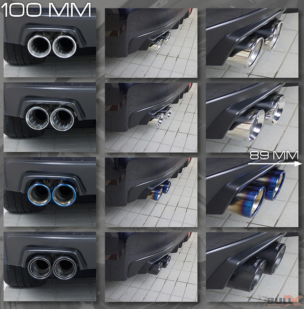EGO-X Abgasanlage 3" Subaru WRX STI 2.5 Bild