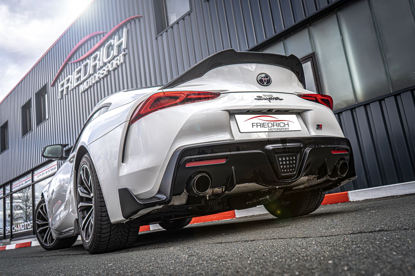  Friedrich Motorsport Duplex-Endschalldämpfer Supra