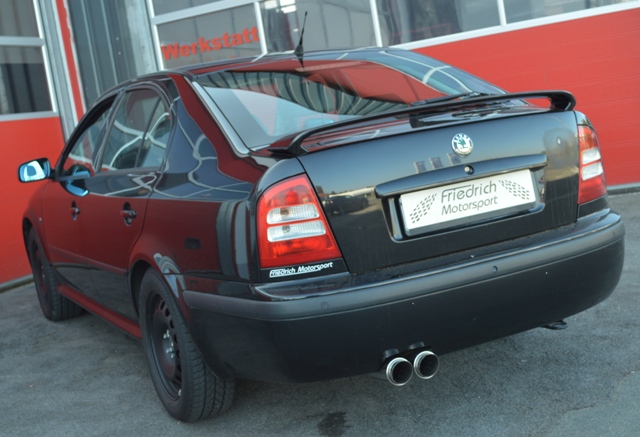 Friedrich Motorsport Gr.A Auspuff Skoda Octavia RS