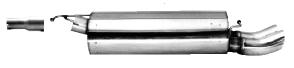 Bastuck Sportauspuff Seat Leon 1M 1x100mm gerade
