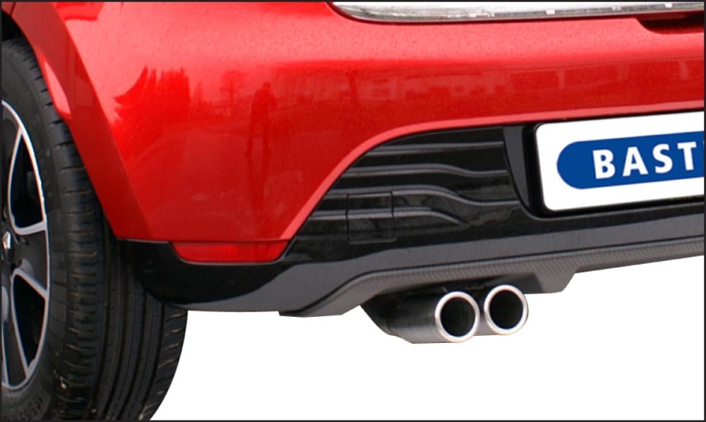 Bastuck Sportauspuff Renault Clio IV 2x70mm Foto