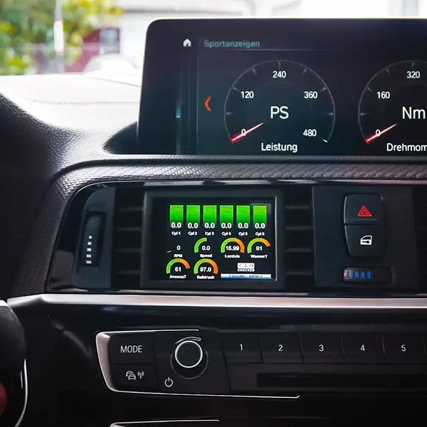 CANchecked Daten-Display BMW F-Serie MFD28 Gen2 Anleitung
