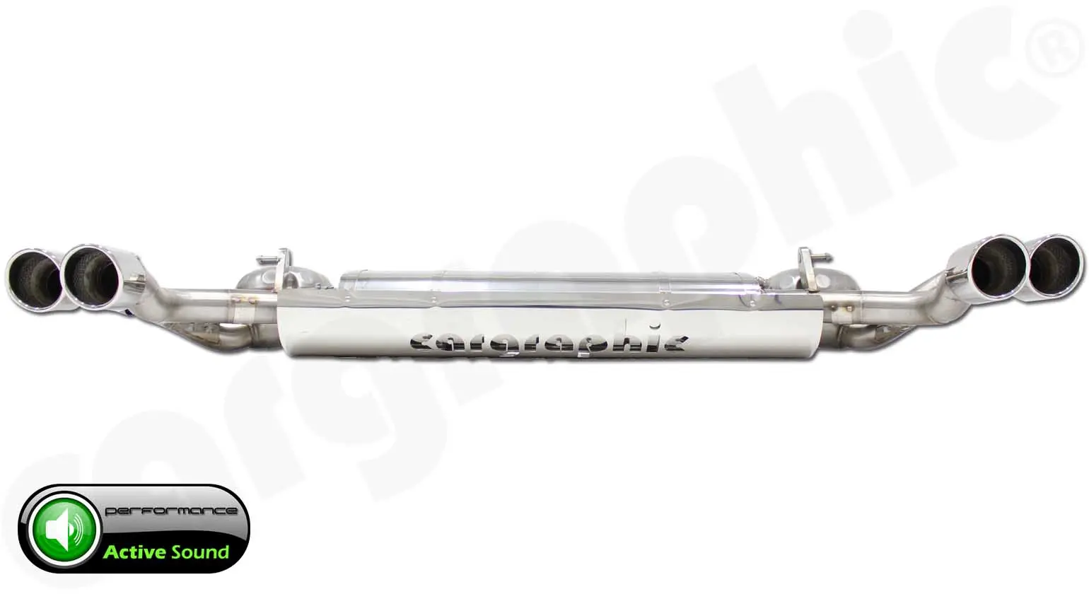 CARGRAPHIC Active Sound für Porsche Cayenne 958.2 Foto