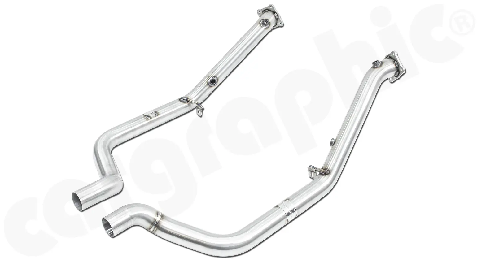 CARGRAPHIC Katalysator Ersatzrohrsatz für Porsche Foto