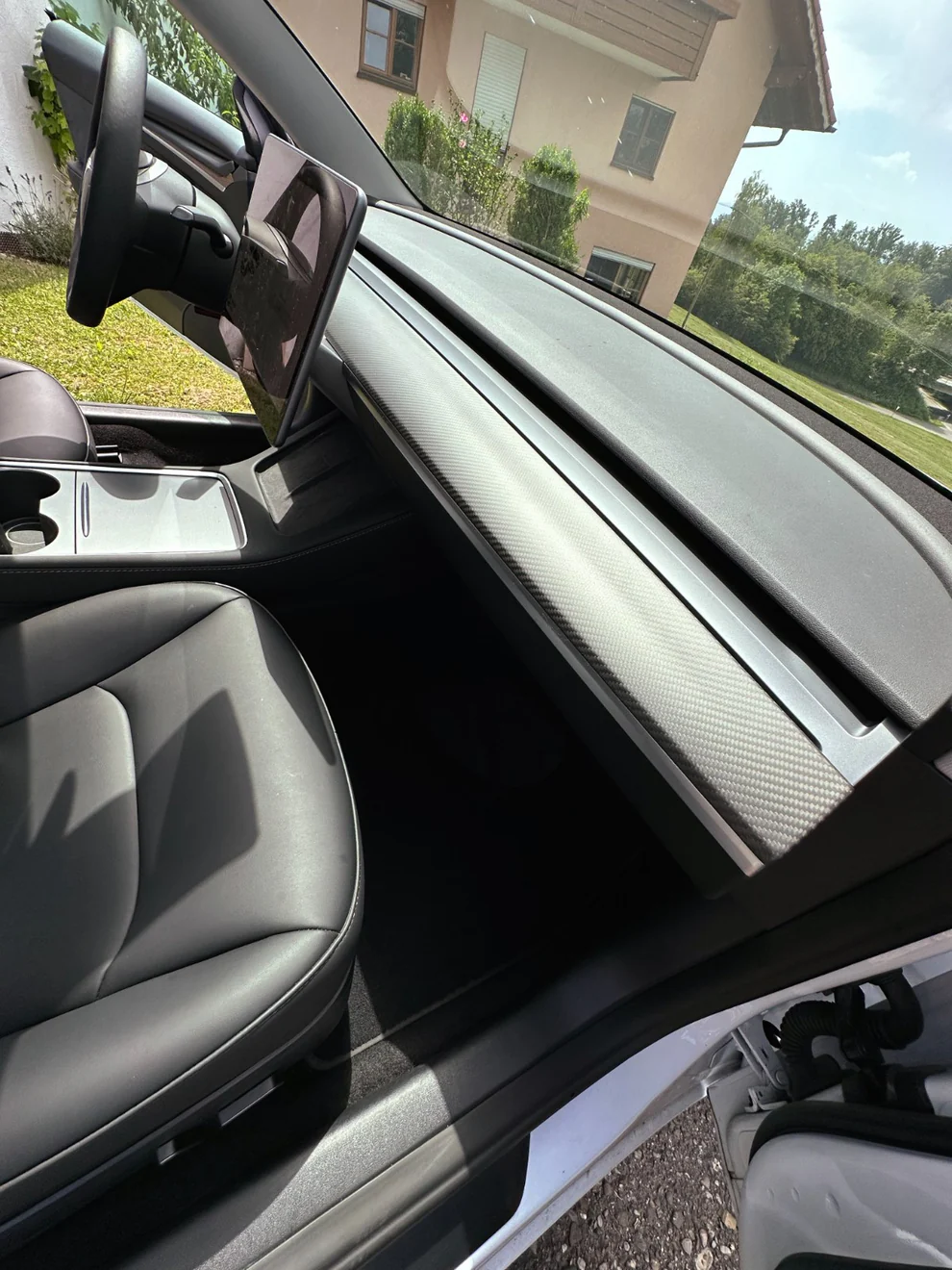 Carbon Abdeckung Armaturenbrett Satz passend für TESLA MODEL 3 MODEL Y