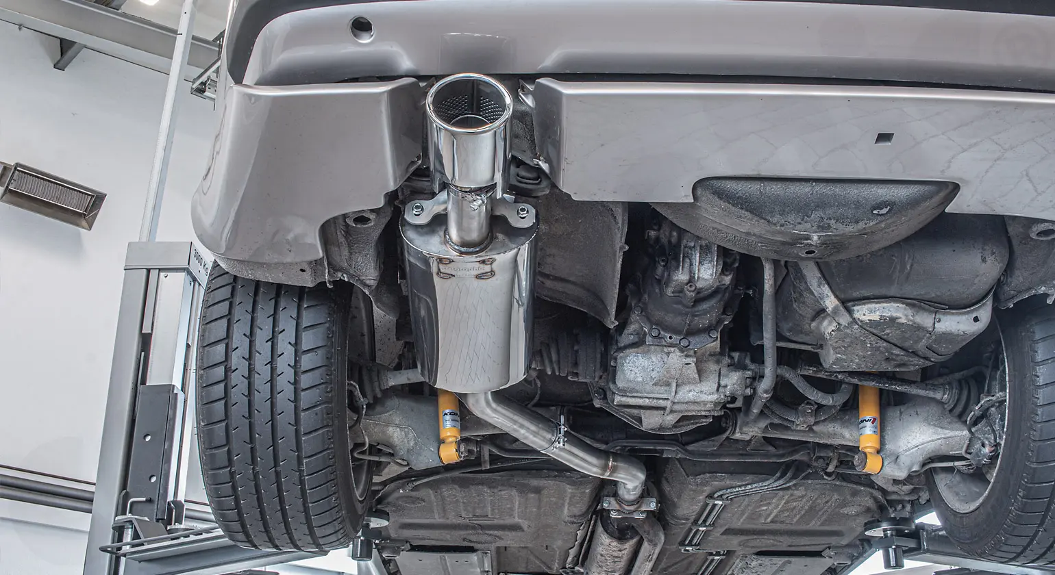 CARGRAPHIC Sportauspuff für Porsche 944 Turbo Anleitung