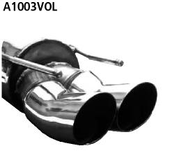 Bastuck Sportauspuff für Opel Vectra A 4x4 2x76mm, DTM-Style Bastuck Sportauspuff Opel Vectra A DTM-Style 2x76mm kaufen