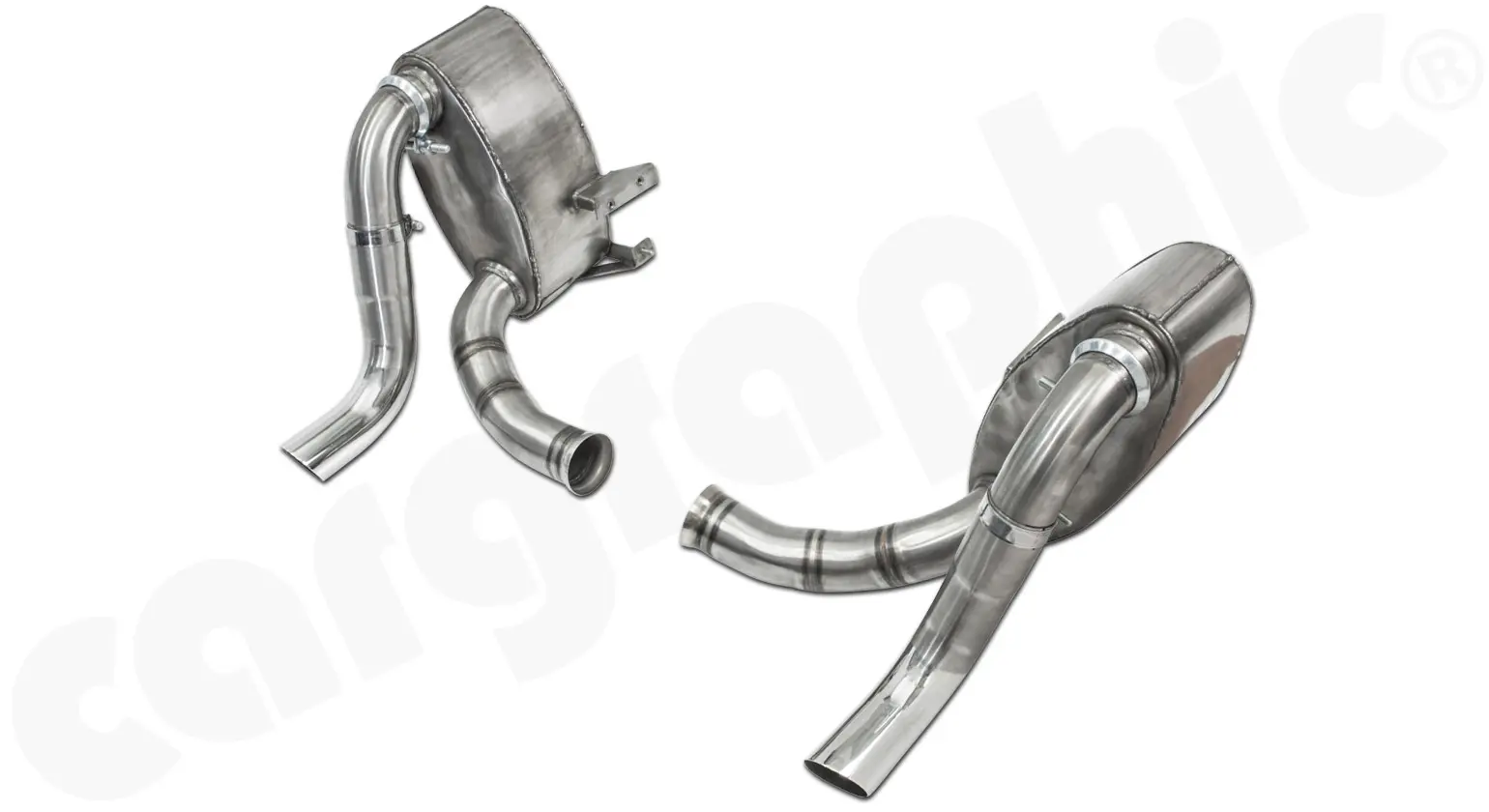 CARGRAPHIC Cup Endschalldämpfer für Porsche 996 GT3 RS Foto