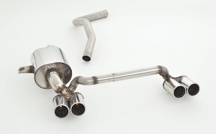 Friedrich Motorsport Duplex Sportendschalldämpfer Renault Megane III (Typ Z)   Duplex Sportendschalldämpfer für Renault Megane III Foto