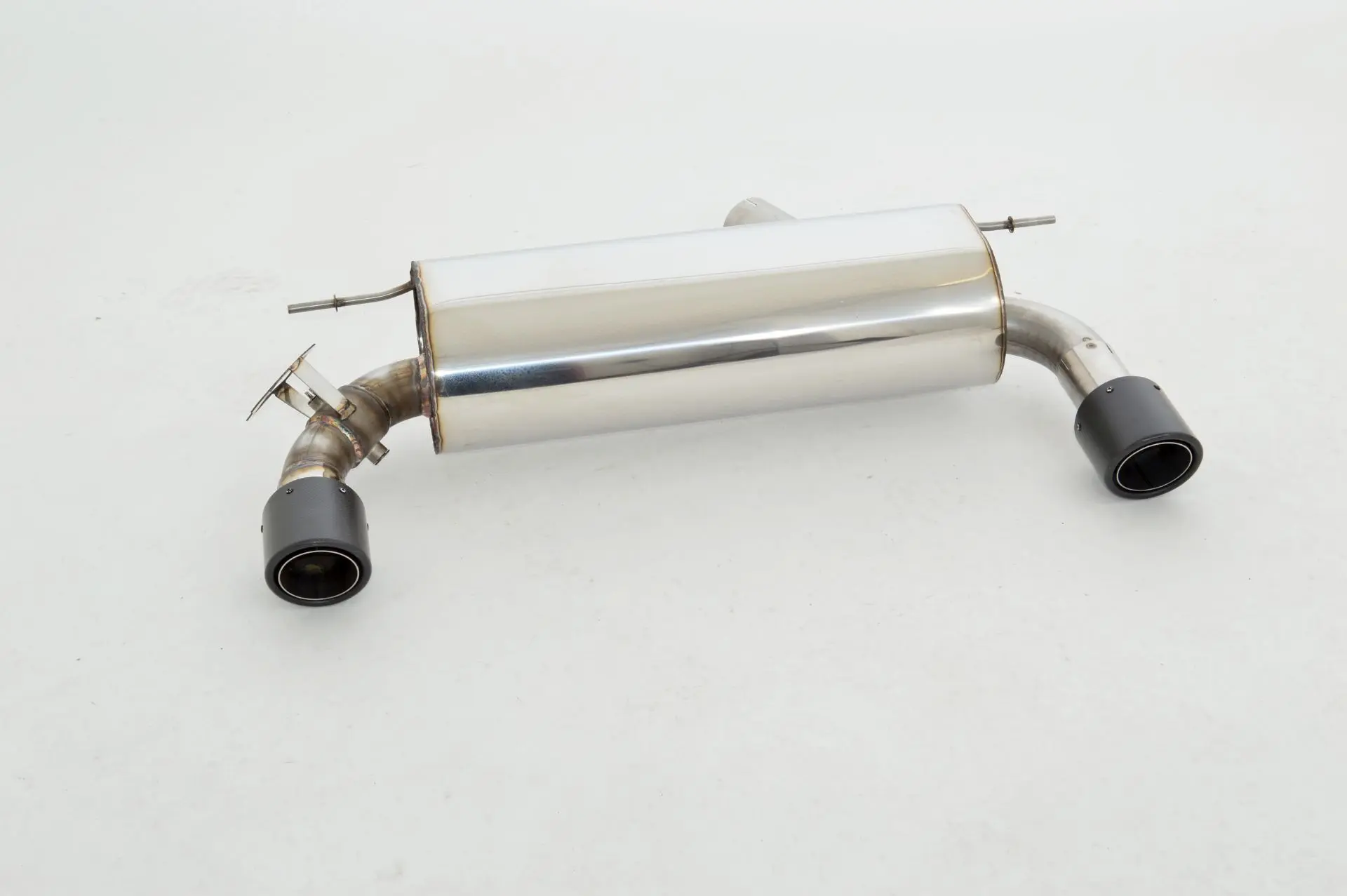 Friedrich Motorsport 76mm Duplex-Sportendschalldämpfer Edelstahl 335/340/435/440-Heck