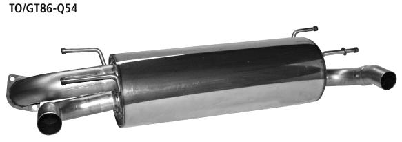 Bastuck Sportauspuff Subaru BRZ 2x 1x54mm kaufen