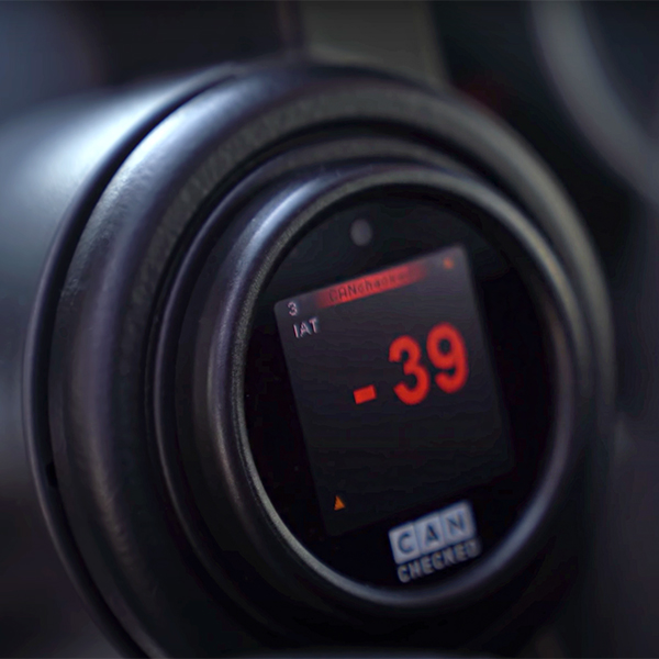 CANchecked Daten-Display Fiat 595 Abarth Gen2 Tuning