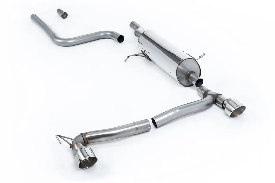 Milltek Komplettanlage ECE für Ford Fiesta MK8 1.0T EcoBoost ST-Line mit OPF (Maxton-Heck)
