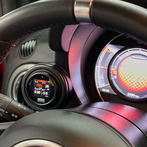 CANchecked Daten-Display Fiat 595 Abarth Gen2 Anleitung