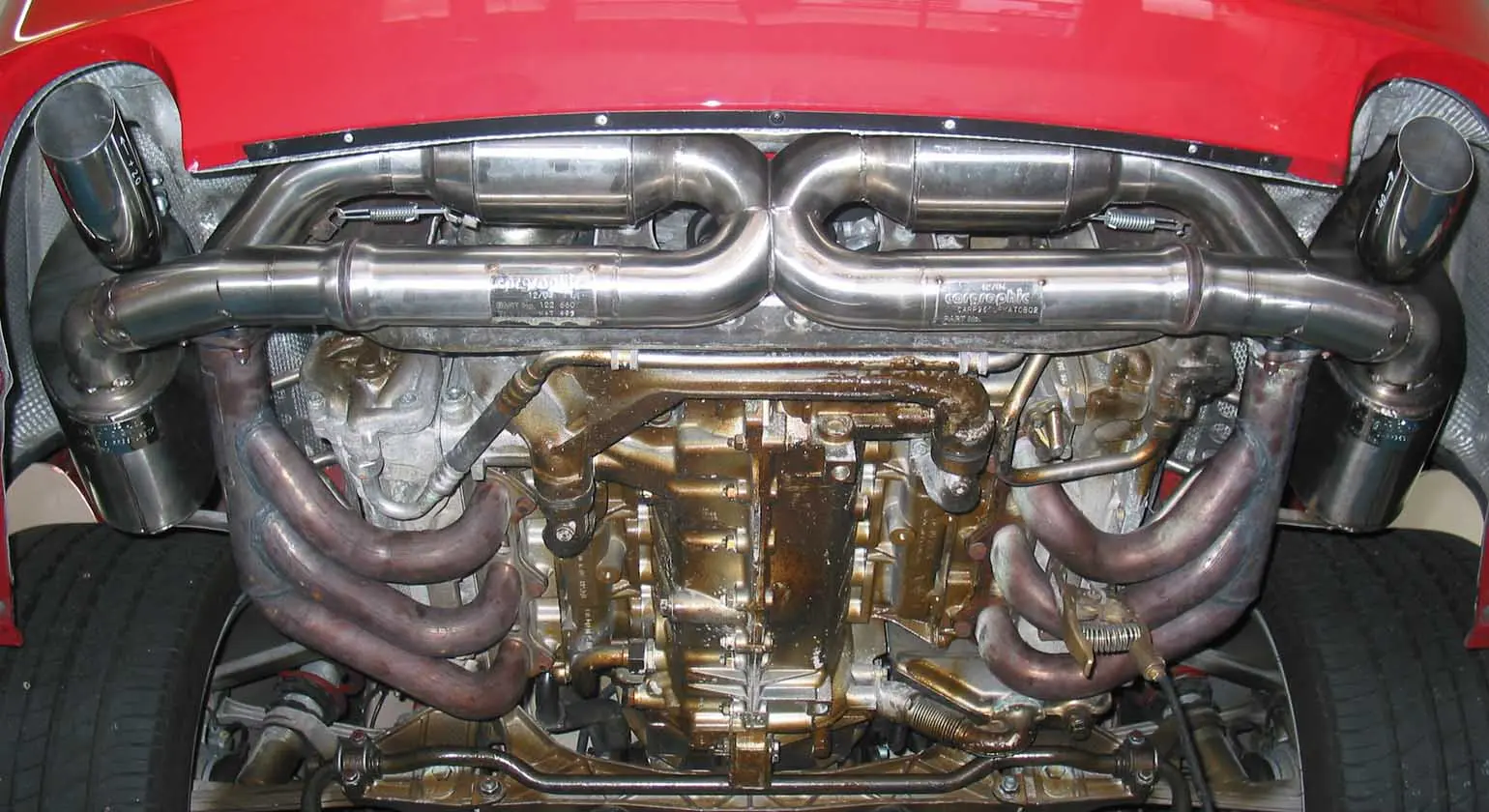 CARGRAPHIC Motorsportabgasanlage für Porsche 996.1 GT3 günstig