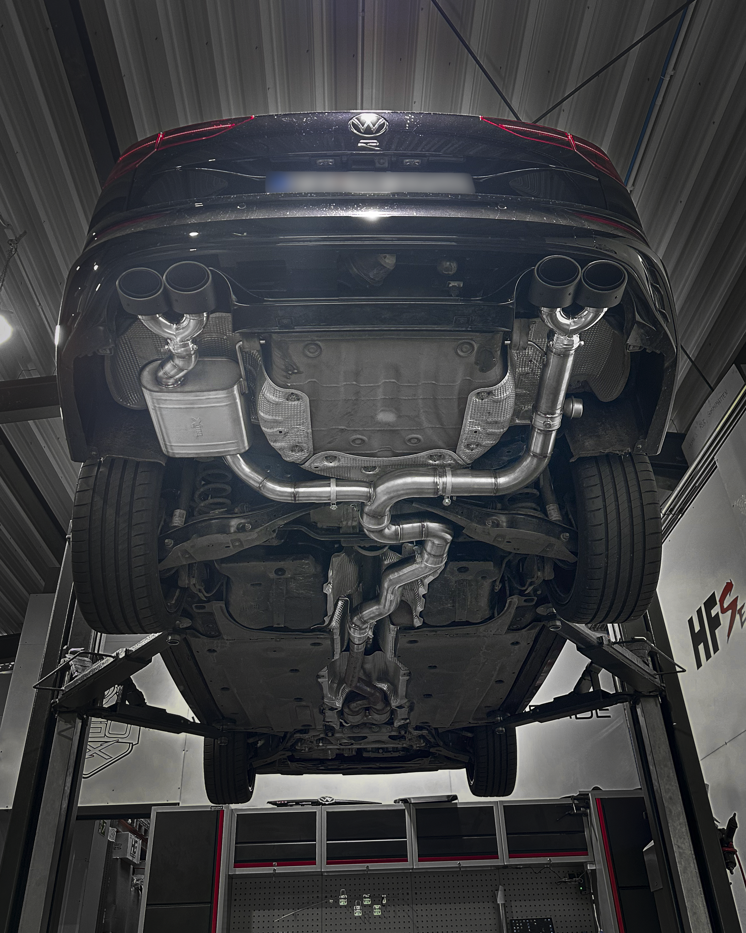 EGO-X Abgasanlage 3,5 Zoll Golf 8R Variant kaufen