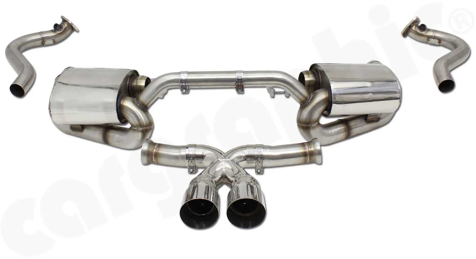 CARGRAPHIC CUP-X Endschalldämpfer für Porsche 981 Tuning