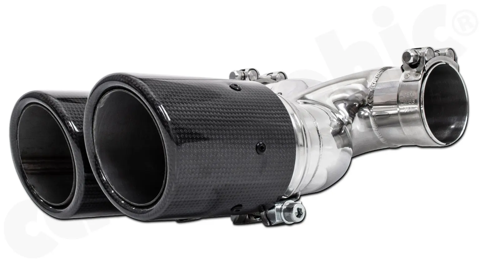 CARGRAPHIC Sport Endrohr für Porsche 981 Bild