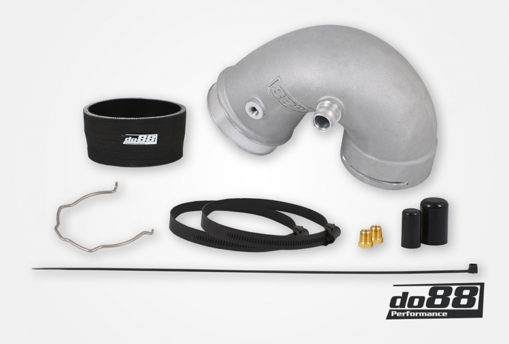 do88 BMW F8X M2C M3 M4 Druckrohr J-pipe, Ladeluftkühler-Drosselklappe