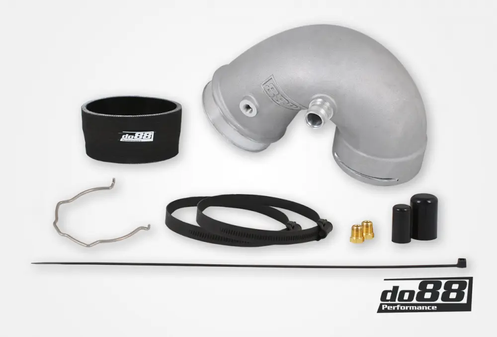do88 BMW F8X M2C M3 M4 Druckrohr J-pipe, Ladeluftkühler-Drosselklappe