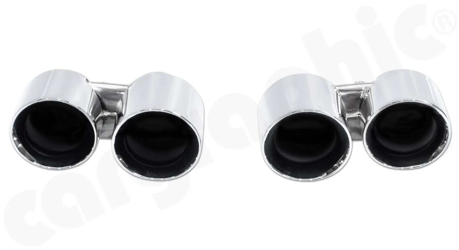 CARGRAPHIC Sport Endrohre für Porsche 997 991 