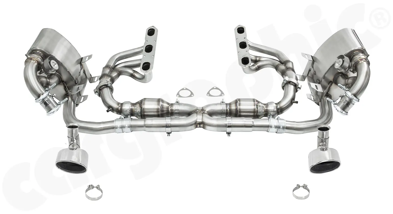 CARGRAPHIC Sportauspuff für Porsche 996 Carrera 2/4 Foto