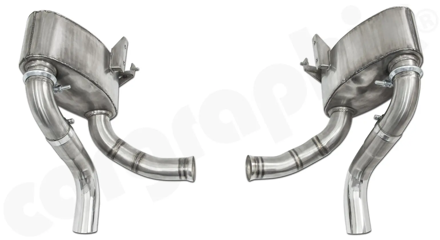 CARGRAPHIC Cup Endschalldämpfer für Porsche 996 GT3 RS 