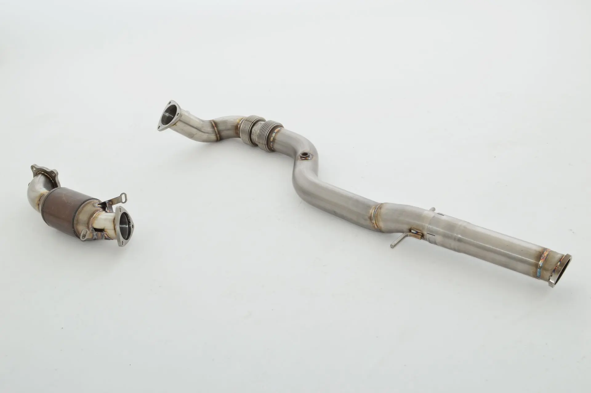 Friedrich Motorsport  76mm Downpipe mit 200 Zellen Sport-Kat. Edelstahl