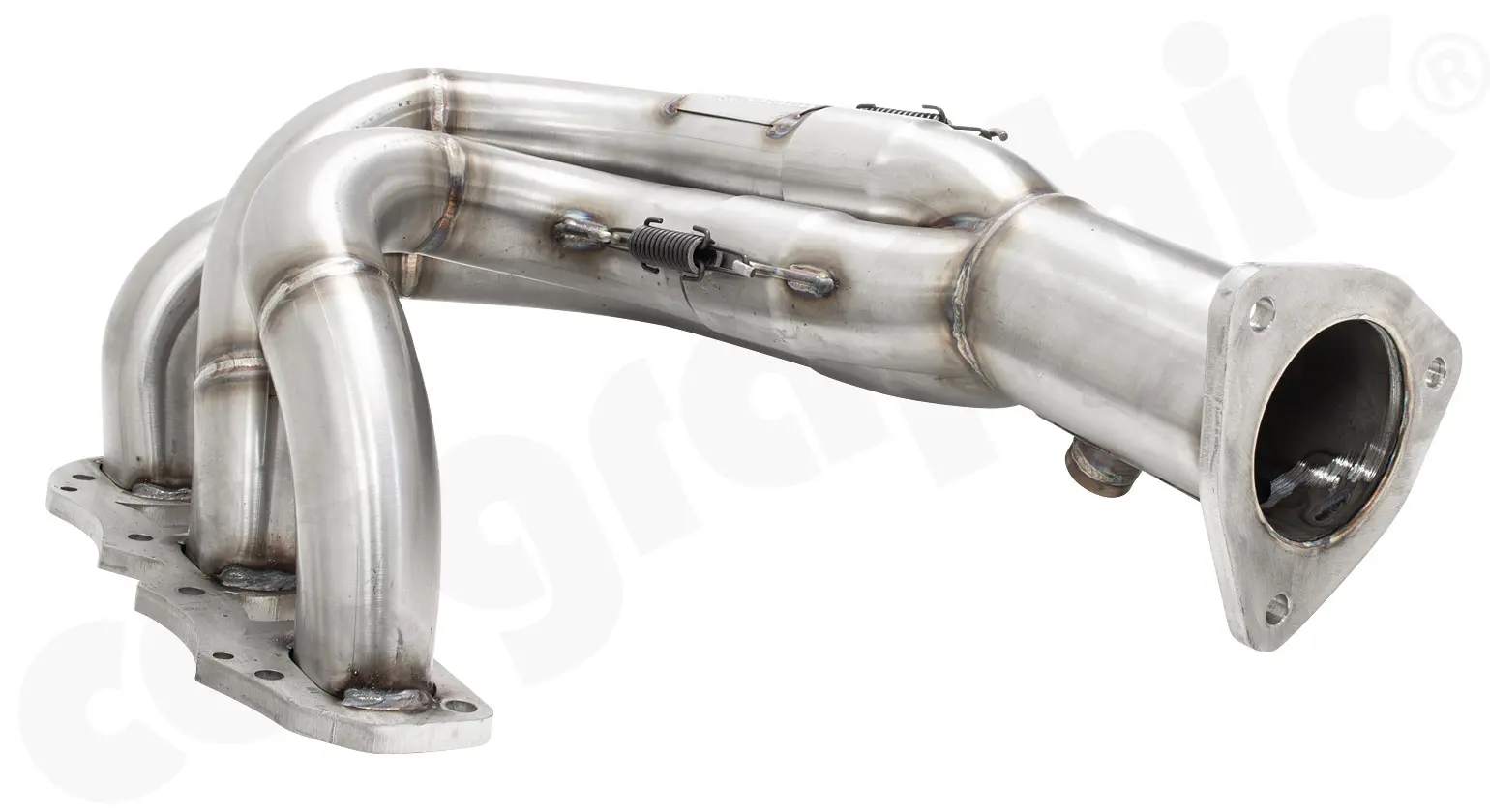 CARGRAPHIC Fächerkrümmer für Porsche 991 Carrera Details