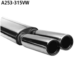 Bastuck Sportauspuff VW Golf 3 2x76mm gerade kaufen