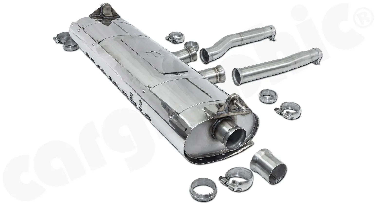 CARGRAPHIC Sport Endschalldämpfer VW Touareg 7P günstig