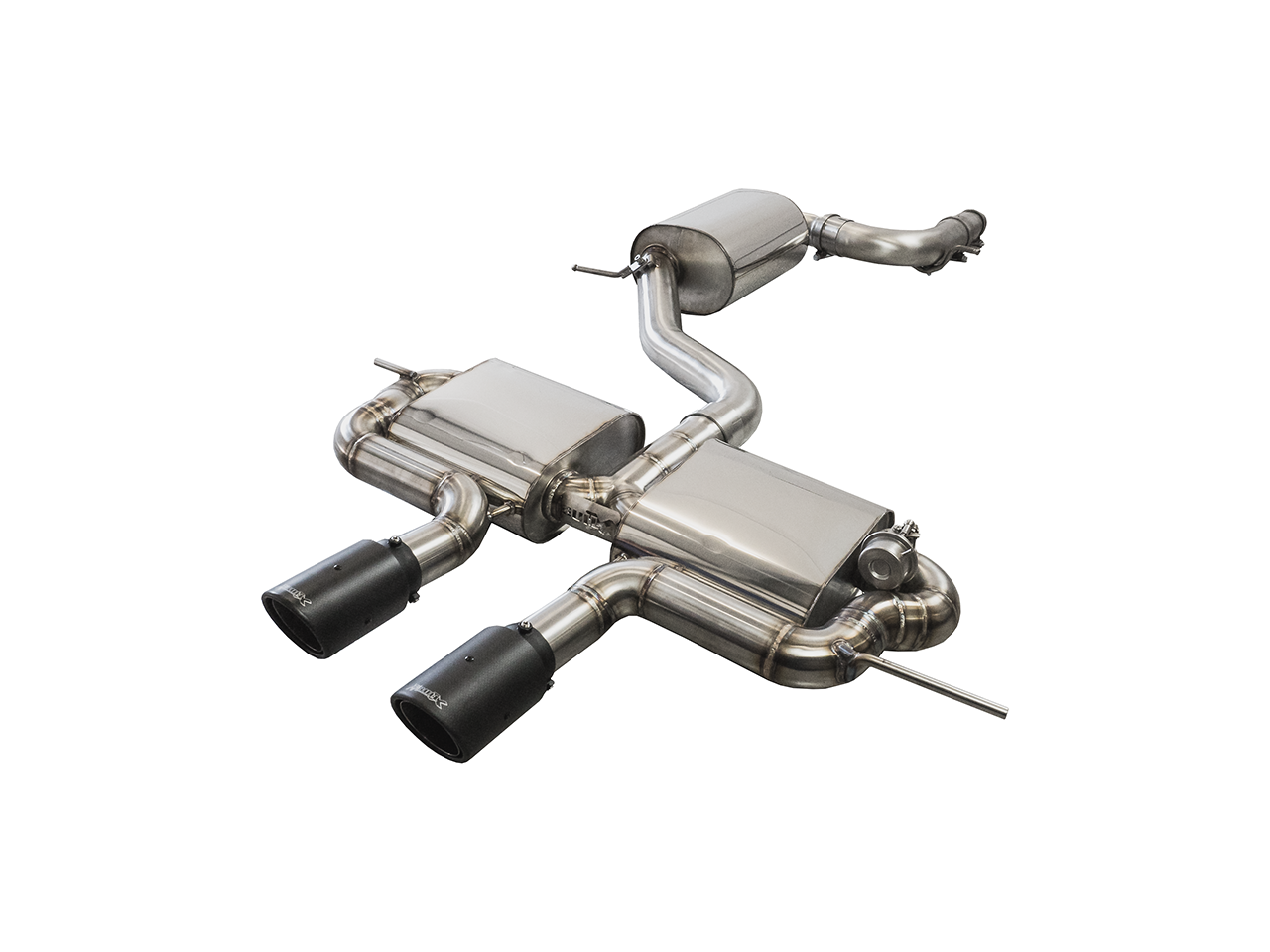 EGO-X Abgasanlage 3" R32 Look VW Scirocco R (mit ECE*)