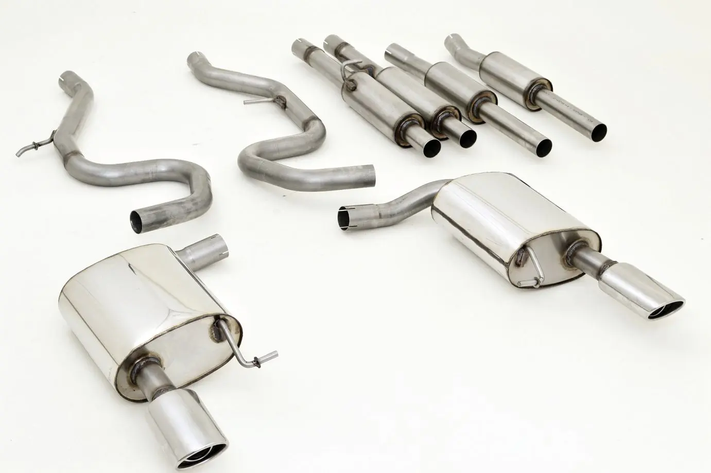 Friedrich Motorsport 2x55mm Duplex-Anlage VW CC