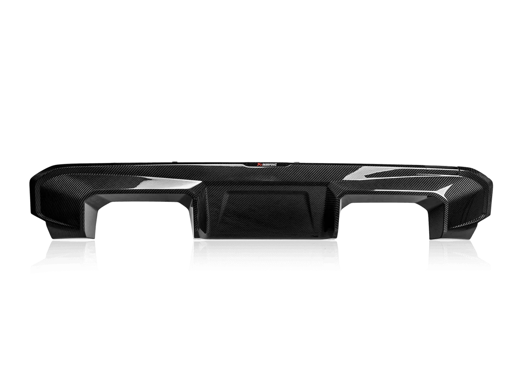 Akrapovic Rear Carbon Fibre Diffuser - High Gloss für BMW M3 / M4 G8X