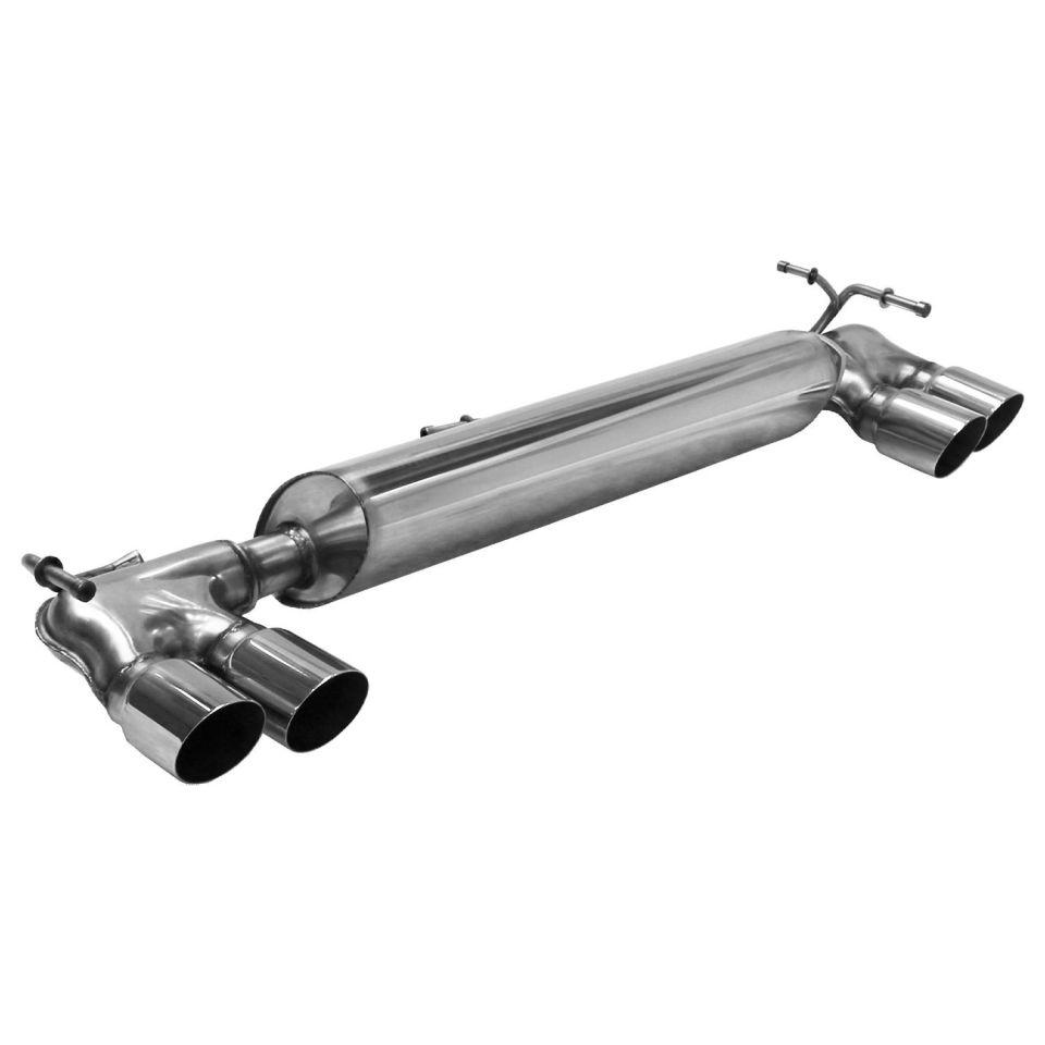 Bastuck Sportauspuff für Renault Twingo III Typ AH Facelift 2x 2x76mm, 20° schräg geschnitten
