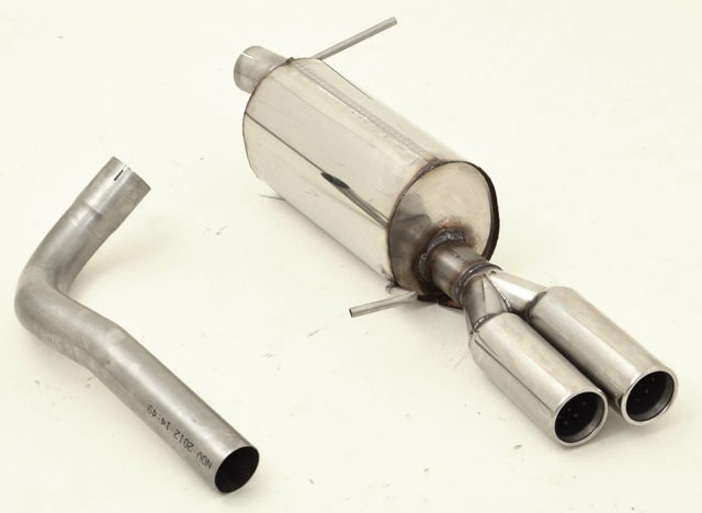 Friedrich Motorsport Sportendschalldämpfer Skoda Fabia II RS (5J) Sportendschalldämpfer Skoda Fabia II RS Tuning