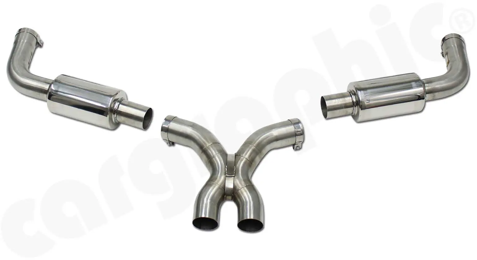 CARGRAPHIC RACE-X Endschalldämpfer für Porsche 981 Bild