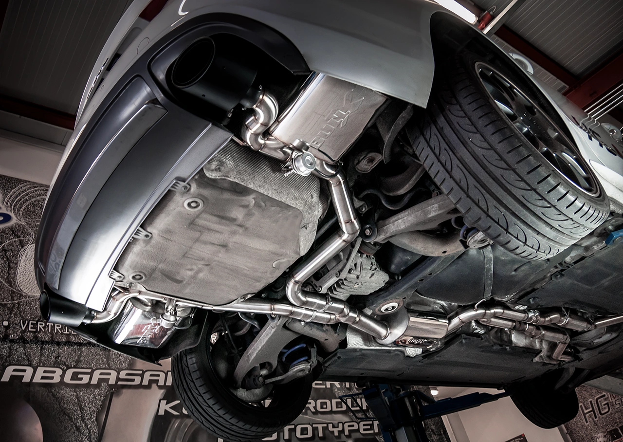 EGO-X/Bull-X Abgasanlage 3" für Audi A4/A5/S4/S5 B8