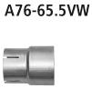 Bastuck Sportauspuff BMW X5 E70 2x76mm seitlich günstig