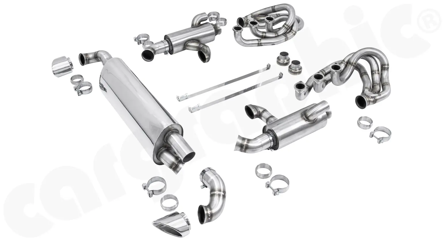 CARGRAPHIC GT Sport Abgasanlage für Porsche 964 Bild