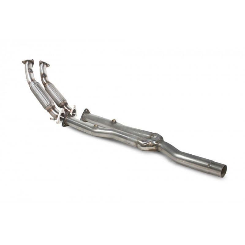 Zinram 3,2L VR6 63,5mm Downpipes mit Katersatzrohr