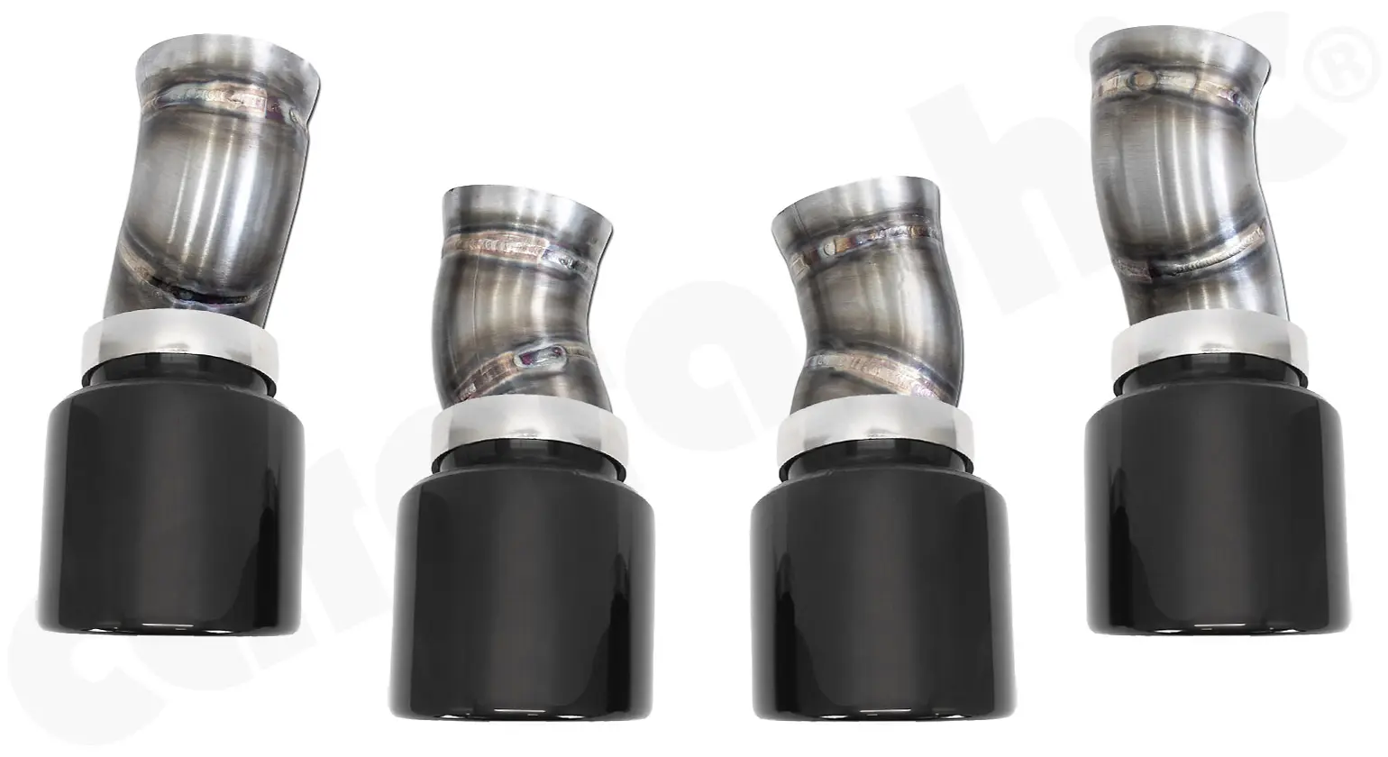 CARGRAPHIC Doppelendrohrsatz für Porsche Panamera 970.1 