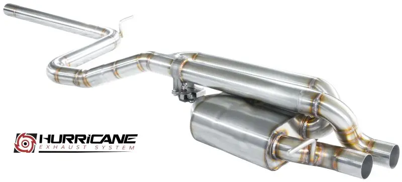 Hurricane 2,5" Abgasanlage für Audi A1 40 TFSI 